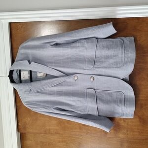 Madewell Linen Cotton Blazer
